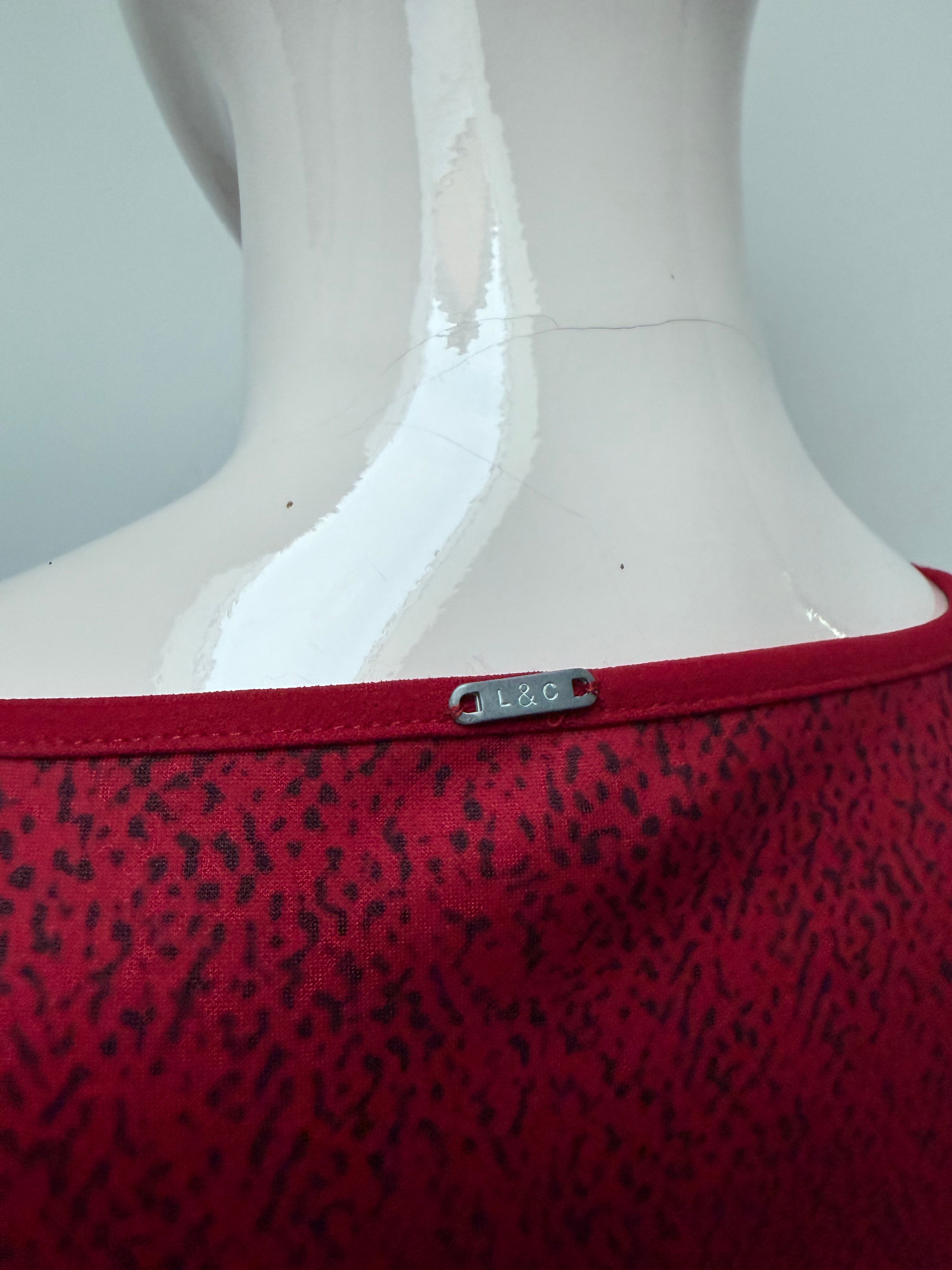 Lizzy & Coco Jurk maat 40 rood