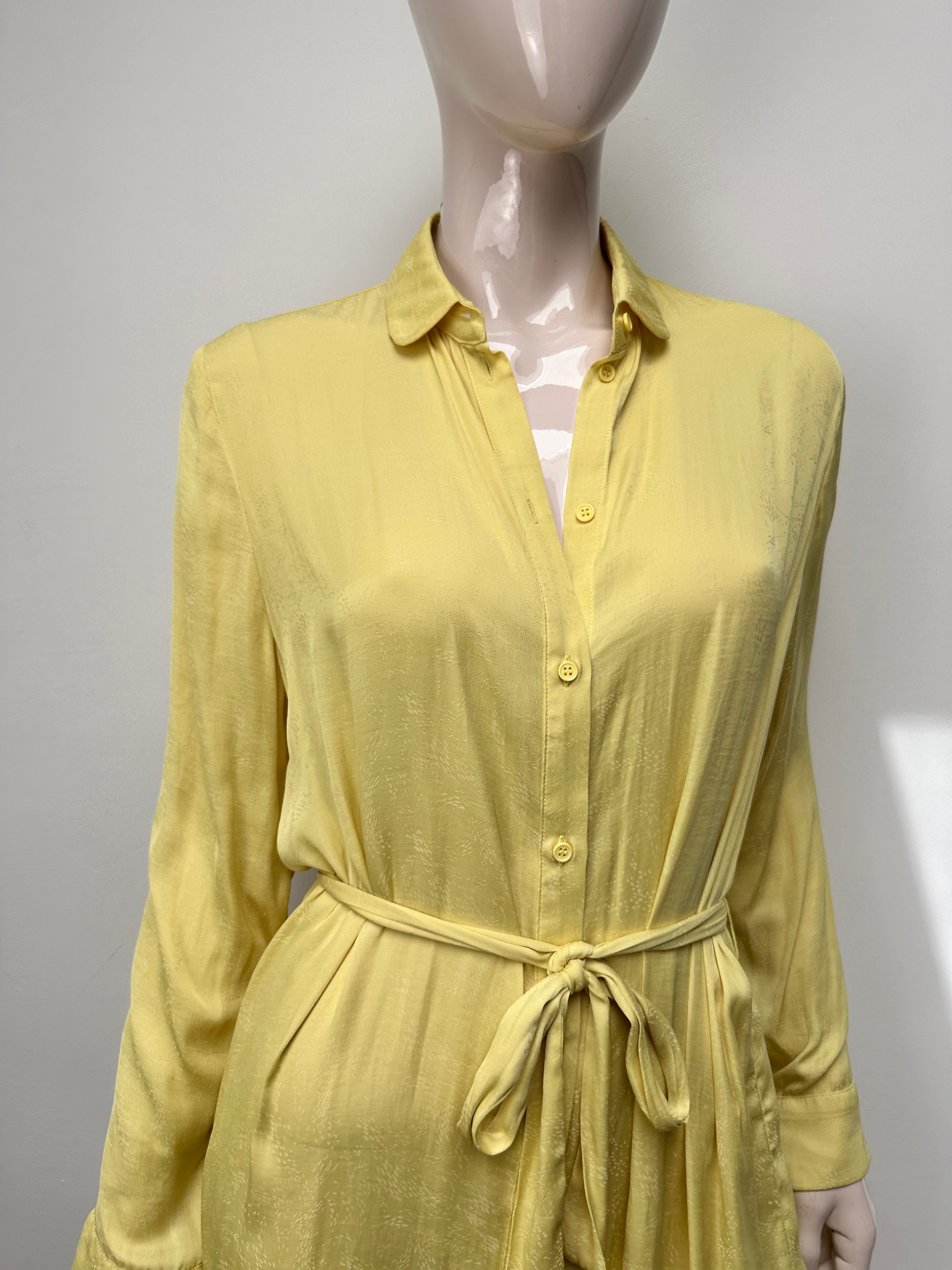 Samsøe Samsøe gele blousejurk maat S