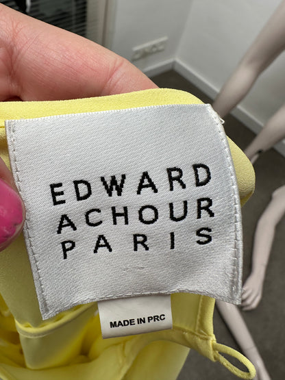 Edward Achour Paris lichtgele top maat 40