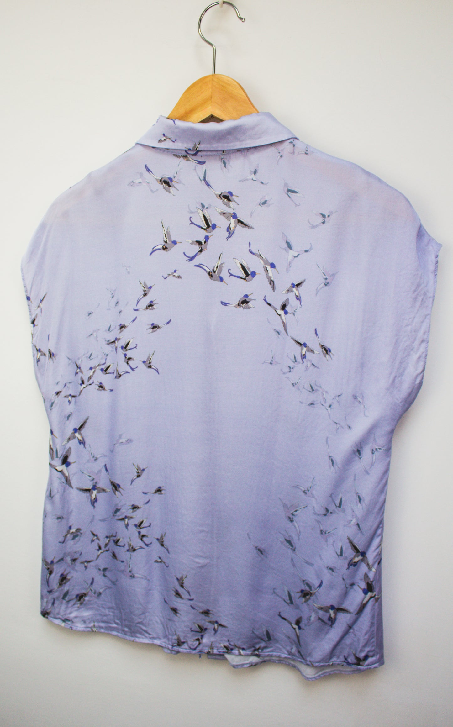 Roberto Verino blouse met vogelprint maat S