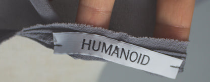 Humanoid grijs jurkje maat M