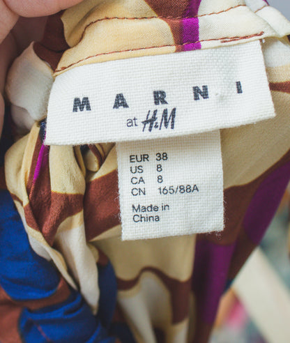 Marni x H&M jurk maat 38