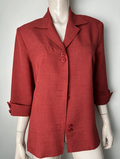 Setter Lady - Blazer - rood, reverskraag, 3/4 mouw - XL