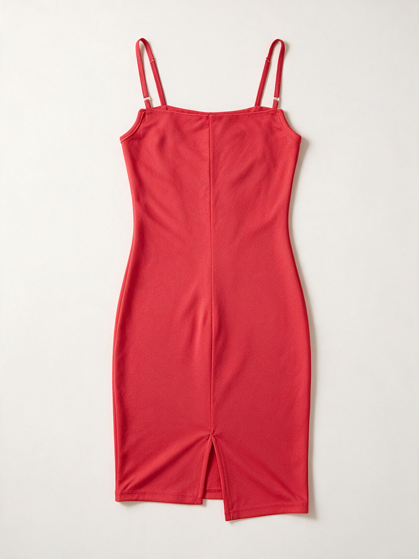 RINASCIMENTO® - Jurk - roze, bodycon, strikdetail - XS