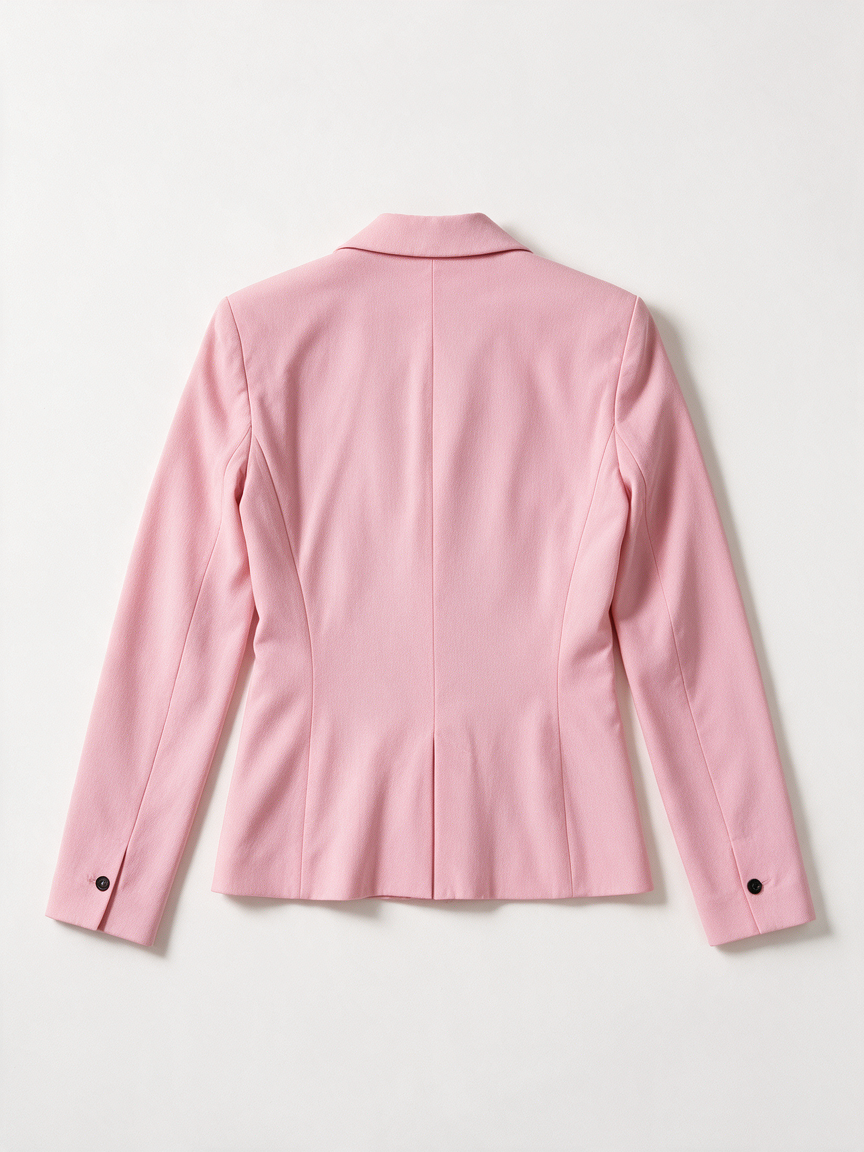 ZARA - Blazer - roze, reverskraag, 1-knoopsluiting - S