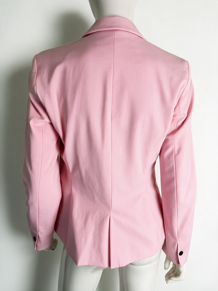 ZARA - Blazer - roze, reverskraag, 1-knoopsluiting - S