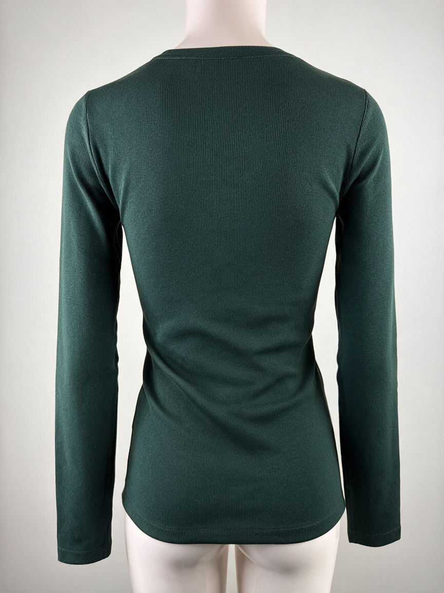 NIKKIE - Top - groen, aansluitende pasvorm, stretch - XS