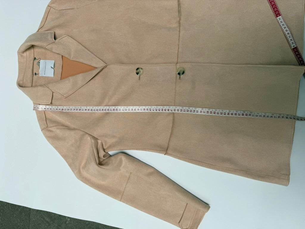 Rinascimento - Jas - beige, 2-knops knoopsluiting, reverskraag