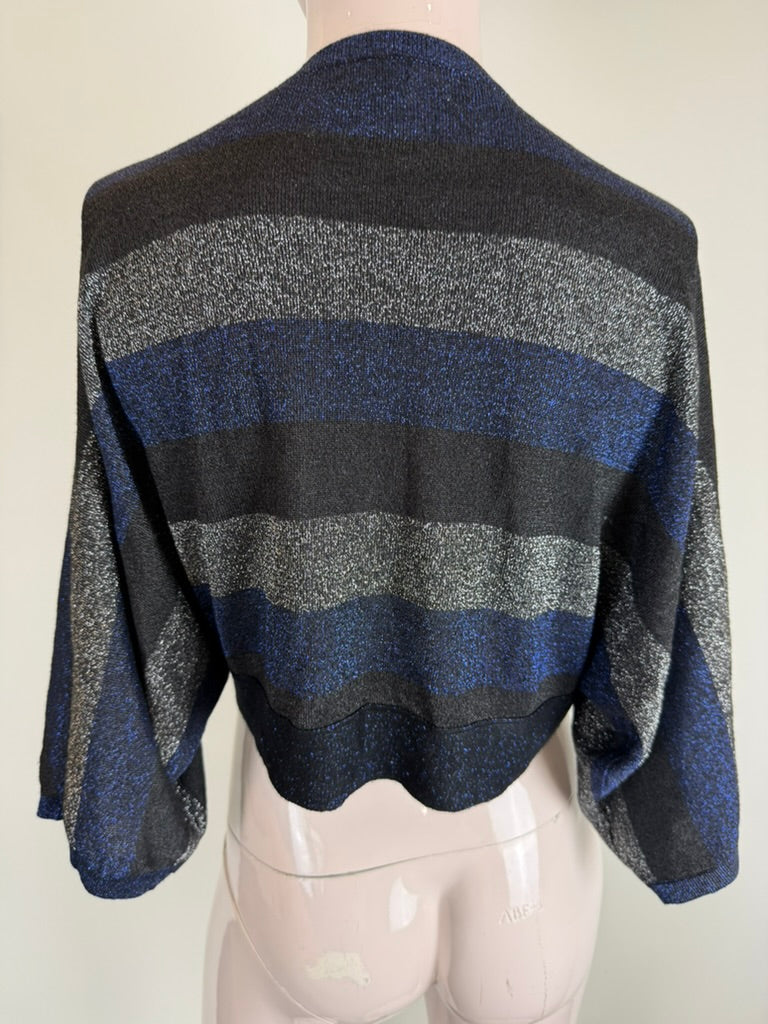 Yes or N0 - Bolero - horizontale strepen, V-hals, glitter - XL