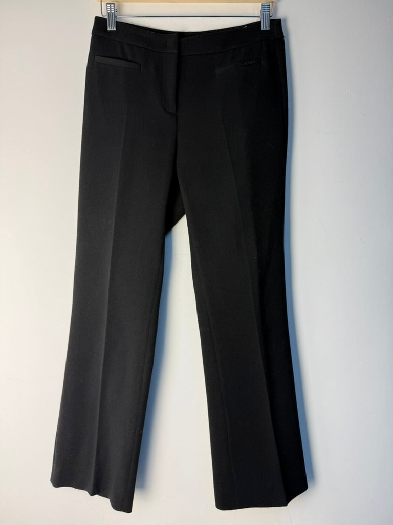 SEVENTY - Broek - zwart, rechte pijp, met stretch - M