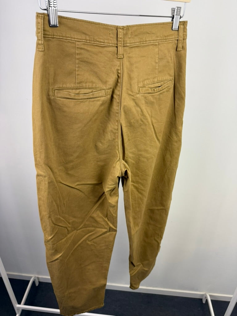 Levi's Broek - beige, chino, rits- en knoopsluiting - maat S