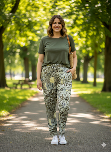 ATMOSfashion Broek maat 36 Lichtgroen