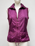 TAIFUN - Bodywarmer - paars, ritssluiting, opstaande kraag - L