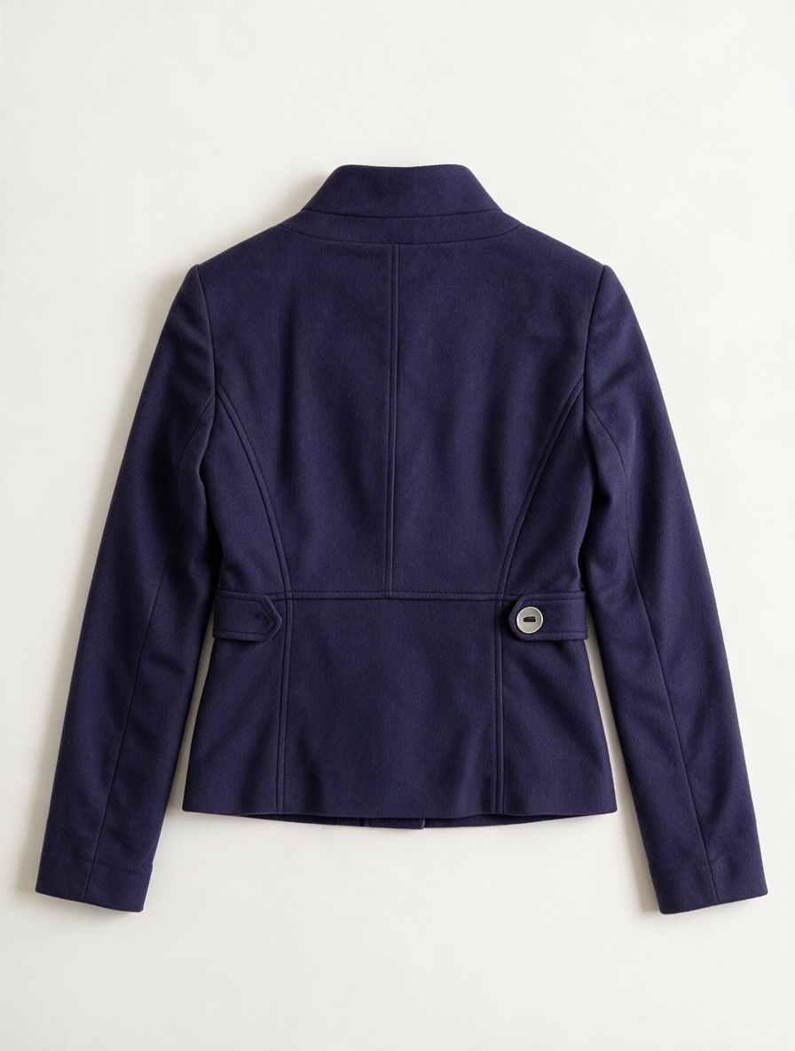 TAIFUN - Blazer - paars, opstaande kraag, vier knopen - M