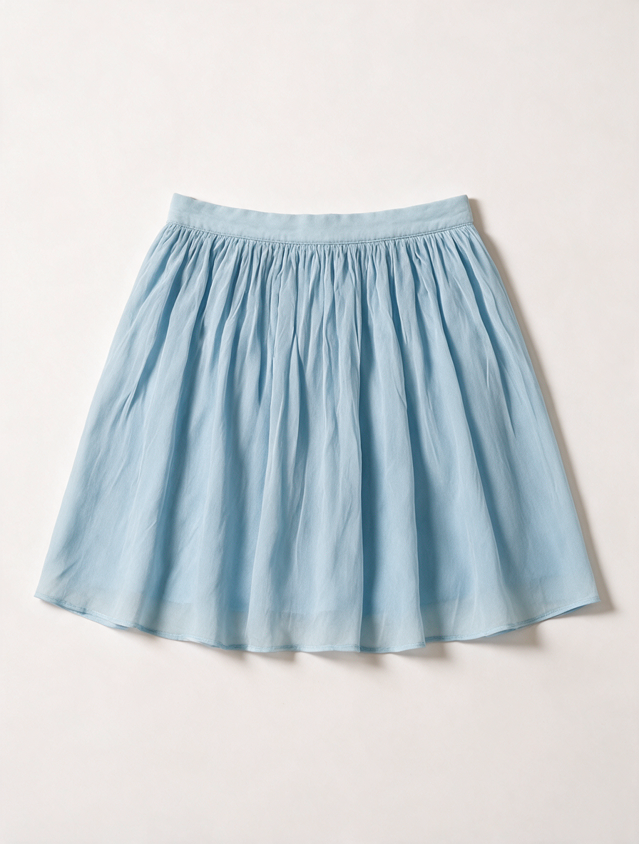 PHILOSOPHY di ALBERTA FERRETTI - Rok - blauw, overslagmodel, knoopsluiting