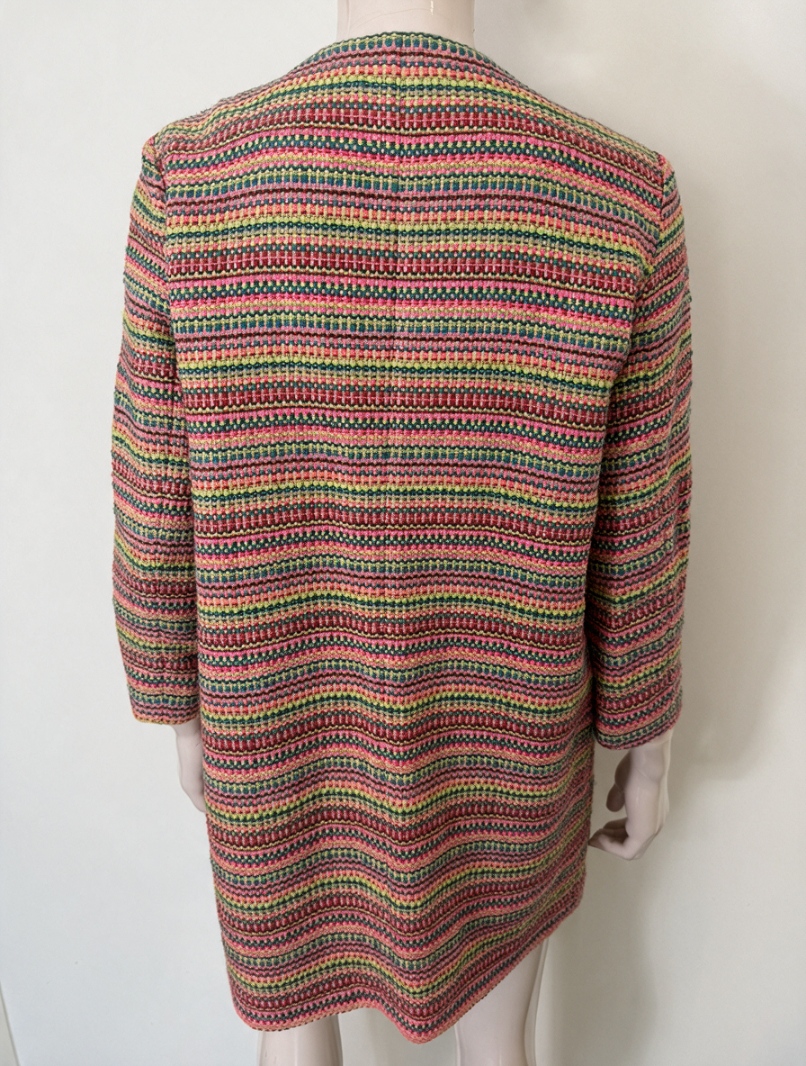 RENÉ LEZARD - Blazer - meerkleurig, gestreept, drie knopen - S