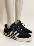 Adidas - Sneakers - zwart-wit, drie adidas-strepen, vetersluiting