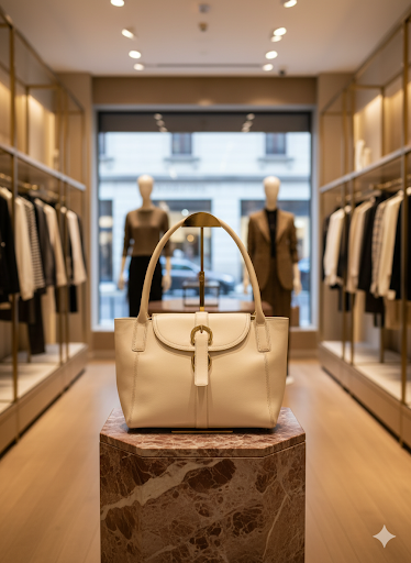 Furla Handtas vintage 90s leder crème