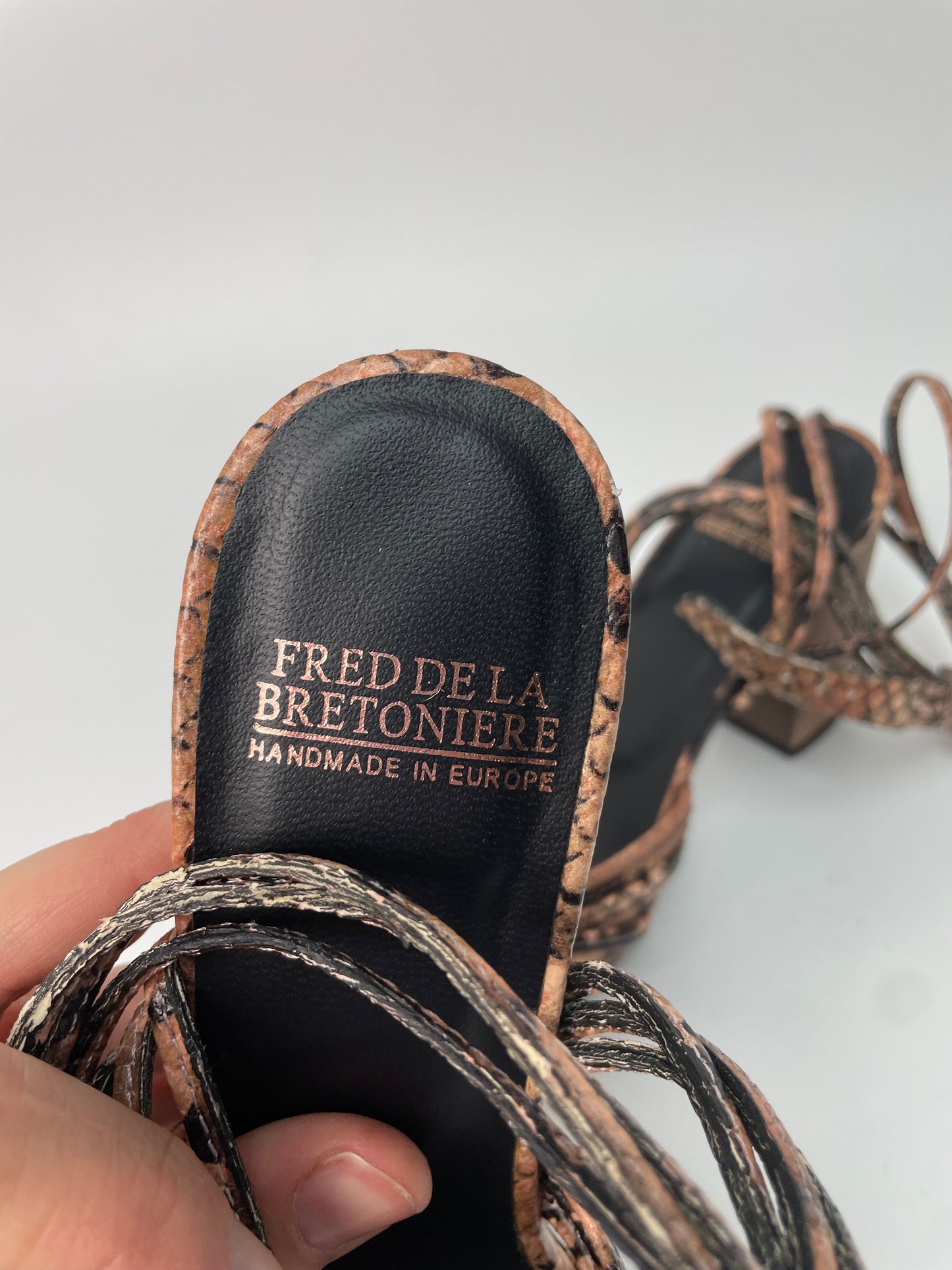 Fred de la Bretonière sandalen maat 38