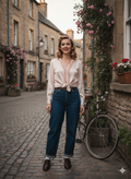 MR. MRS. SHIRT Blouse maat M lichtroze