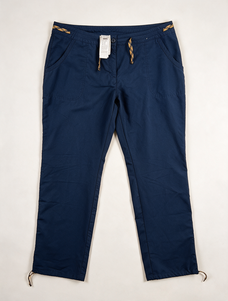 Decathlon - Broek - donkerblauw, rechte pijp, aantrekkoord - XXL