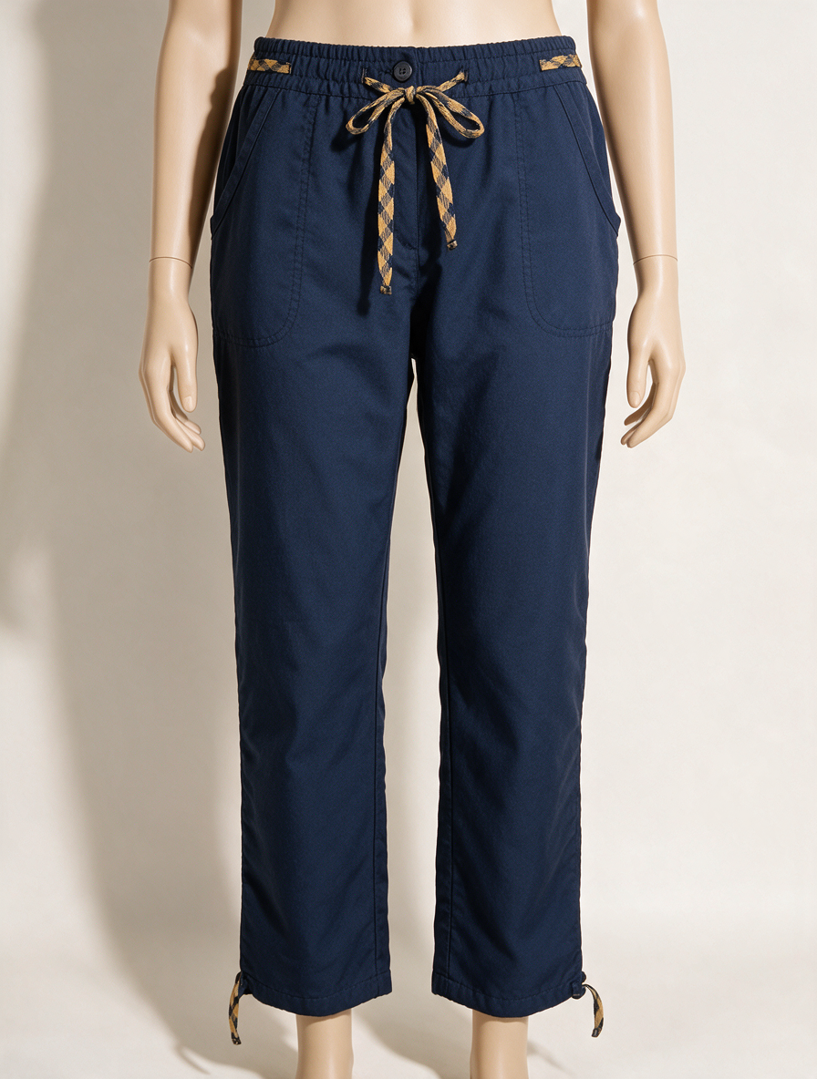 Decathlon - Broek - donkerblauw, rechte pijp, aantrekkoord - XXL