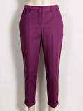 MS Mode - Broek - paars-roze, rechte pasvorm, blinde ritssluiting - XXL