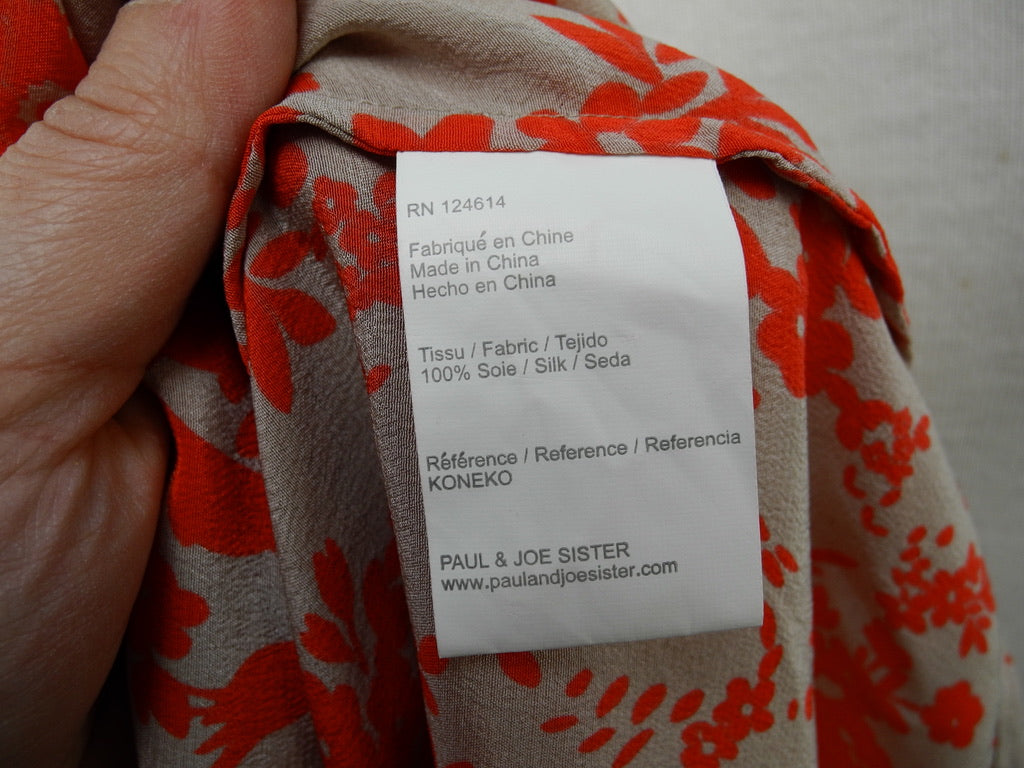 Paul & Joe Sister floral top maat 2