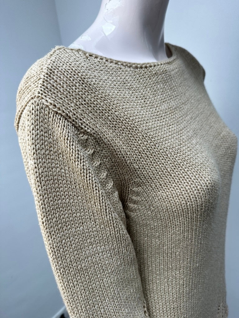 Passport Trui maat 40 beige