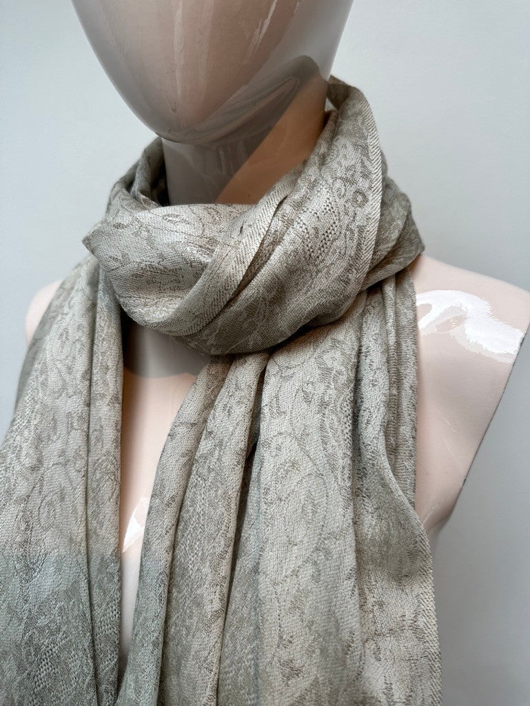Cashmere Sjaal one size beige