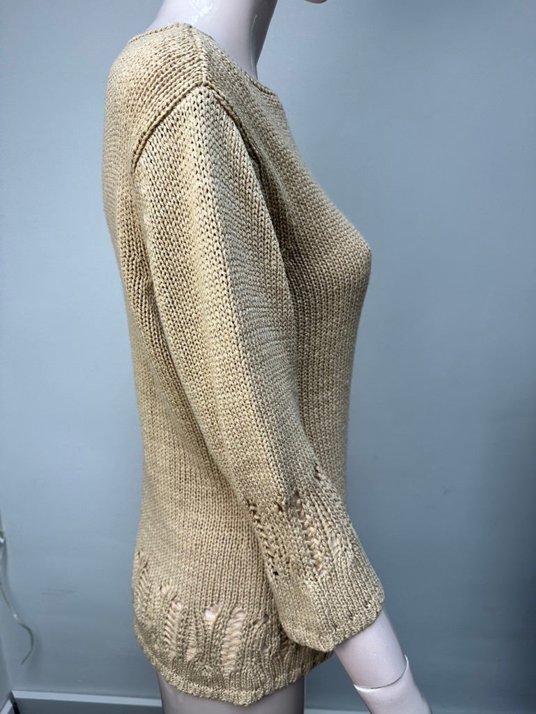 Passport Trui maat 40 beige