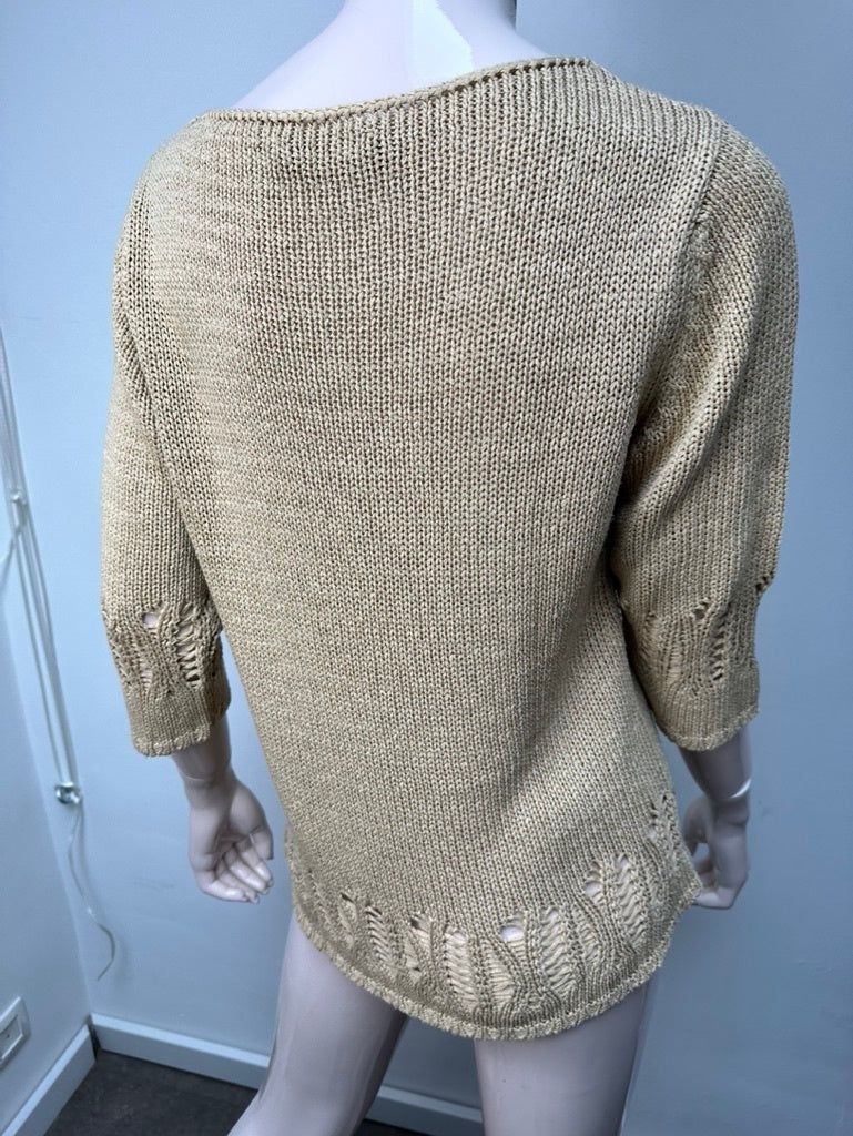 Passport Trui maat 40 beige