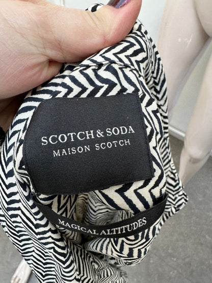 Scotch & Soda Blouse maat M zwart