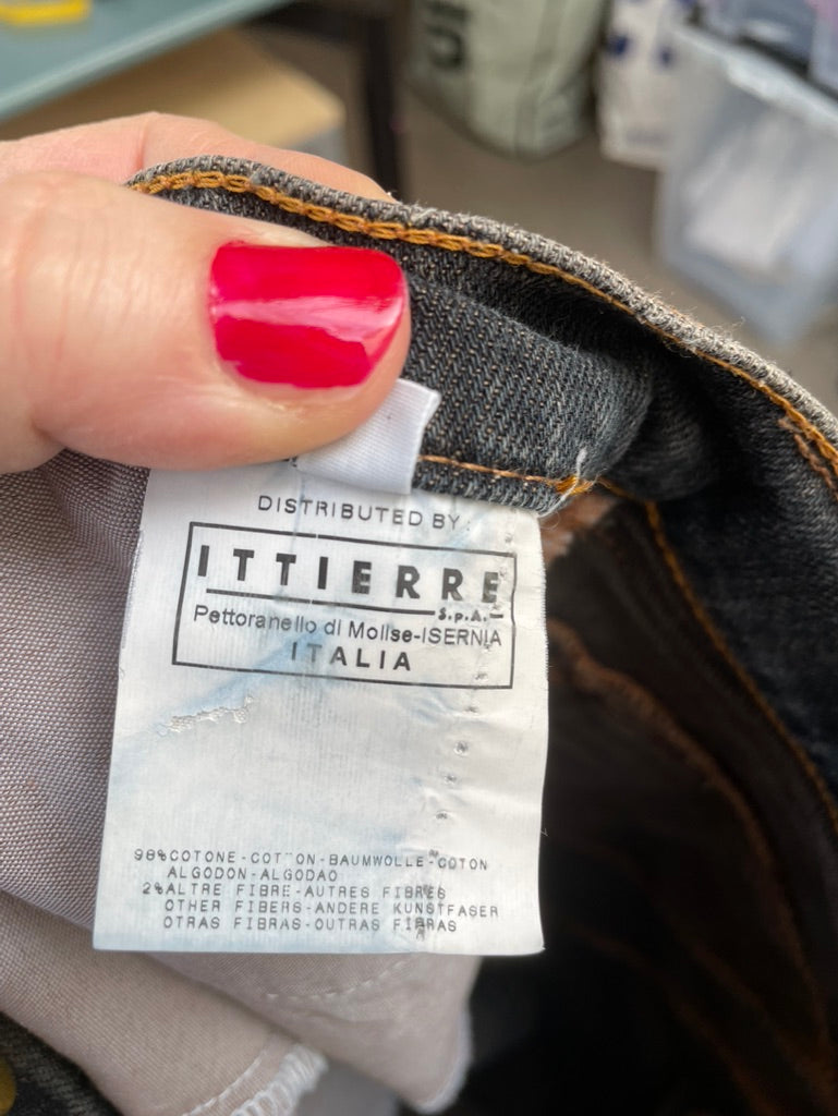 D&G spijkerrokje zwart maat 36