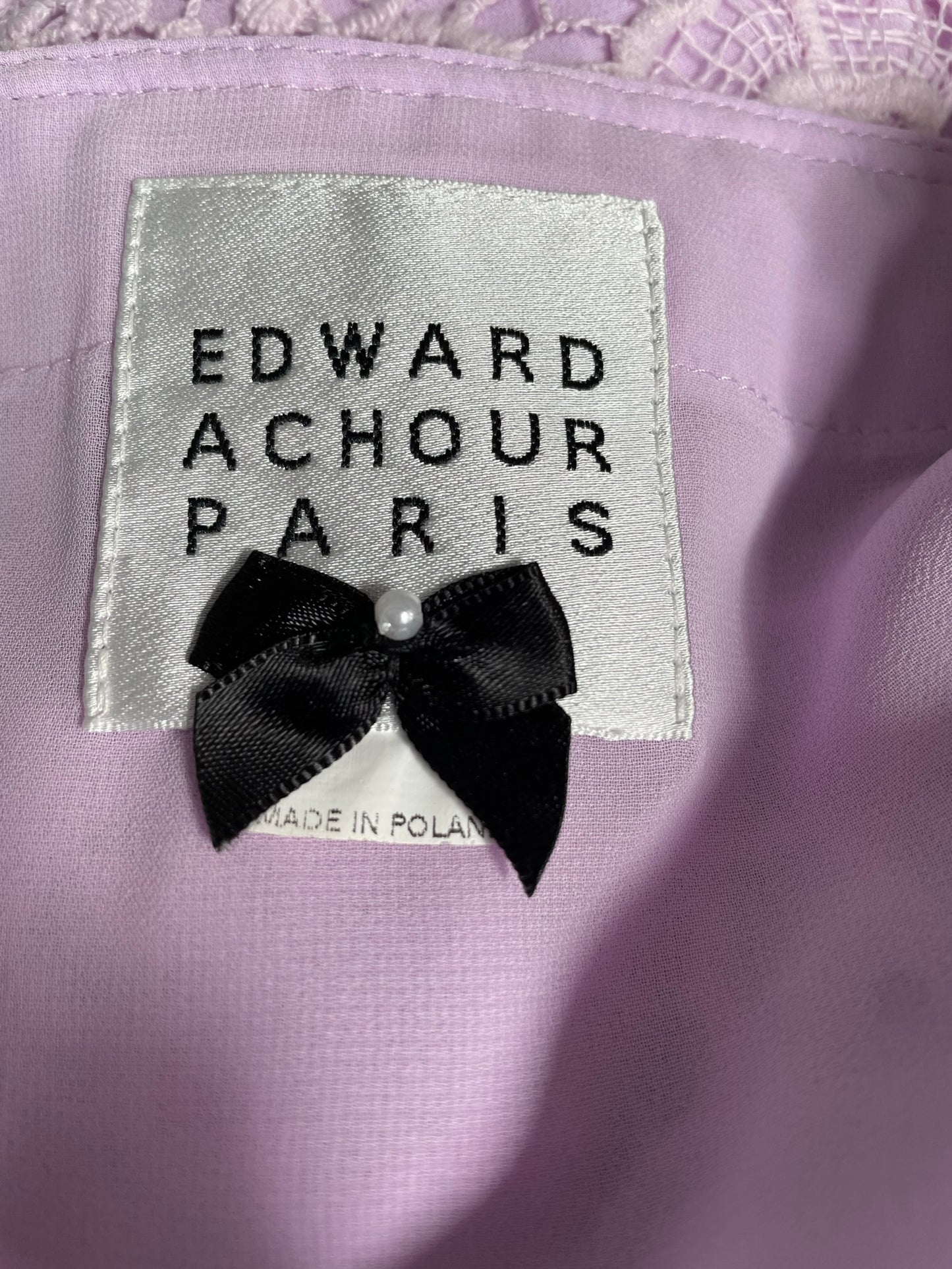 Edward Achour Paris rokje lila maat 42 (it 46)