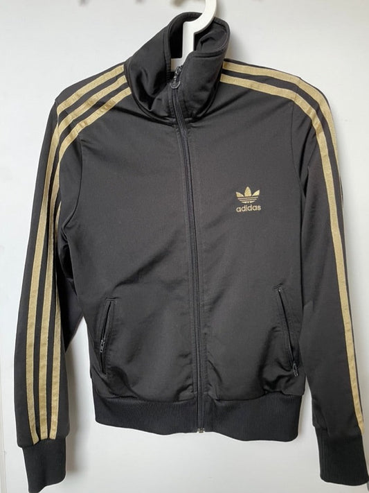 Adidas zwart trainingsjack maat 40