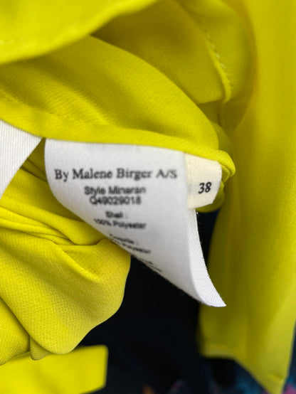 By Malene Birger gele blouse met strik maat 38