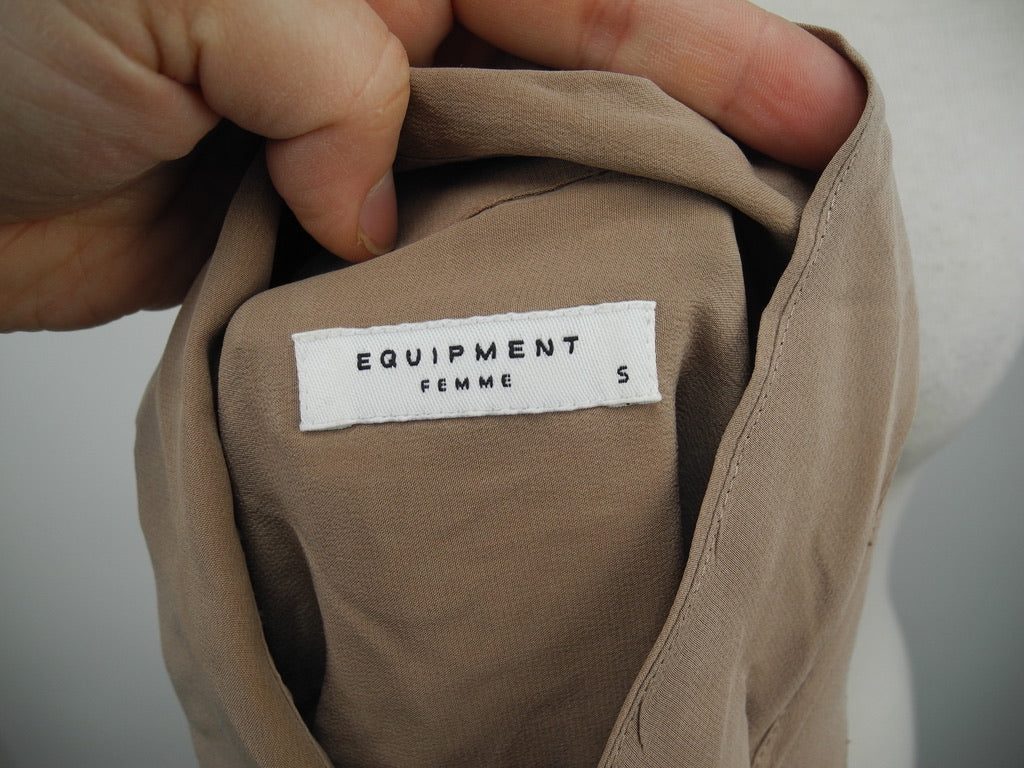 Equipment roze blouse maat S