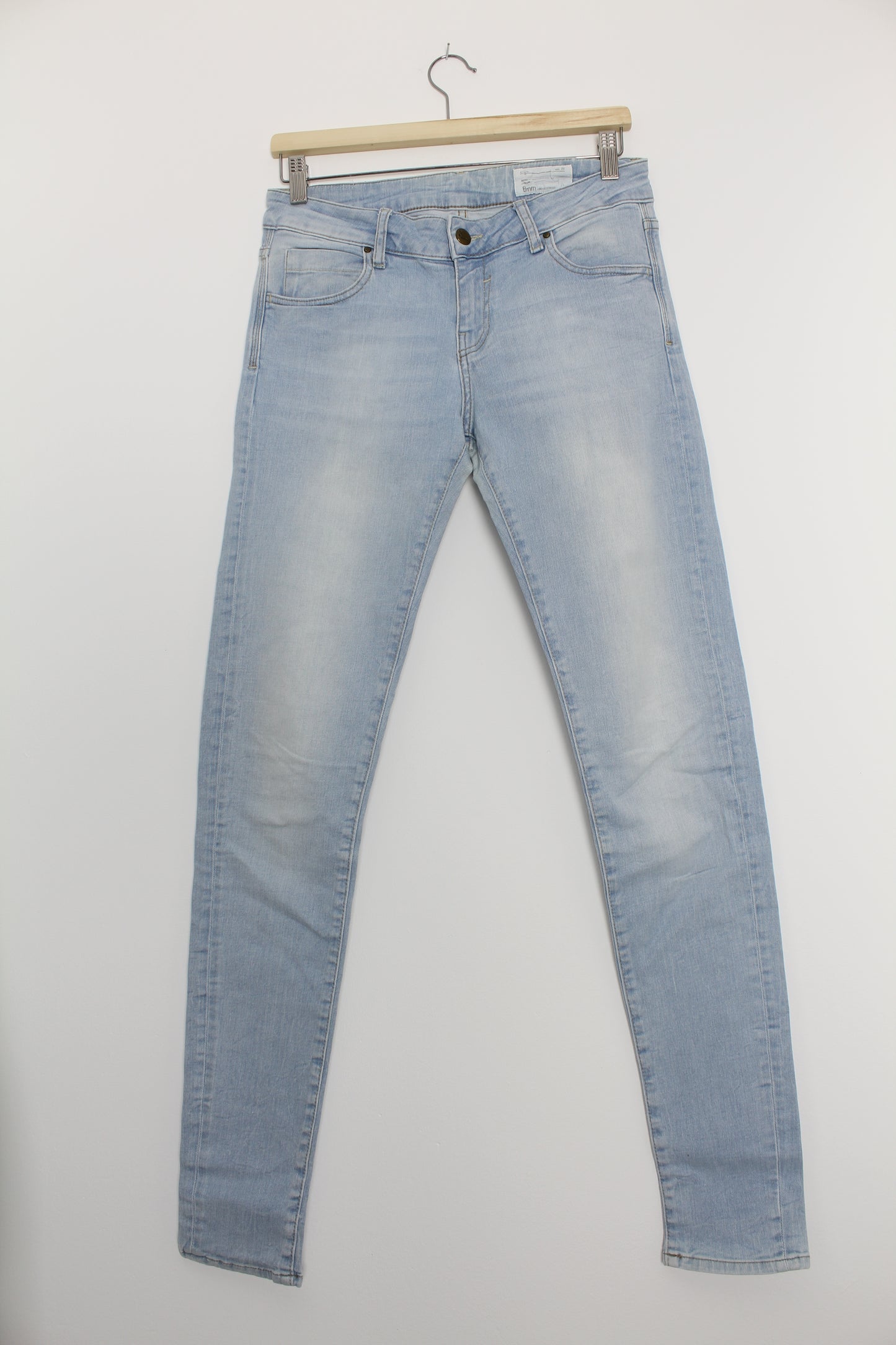 8mm denim jeans MANI lichtblauw maat 29