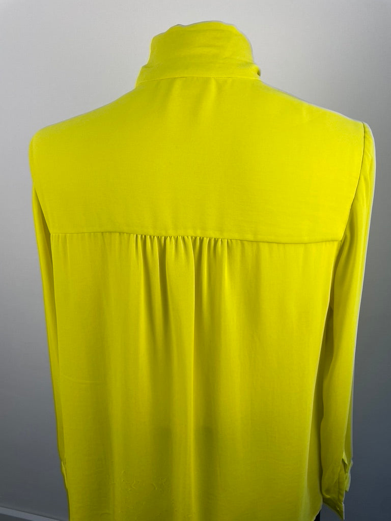 By Malene Birger gele blouse met strik maat 38