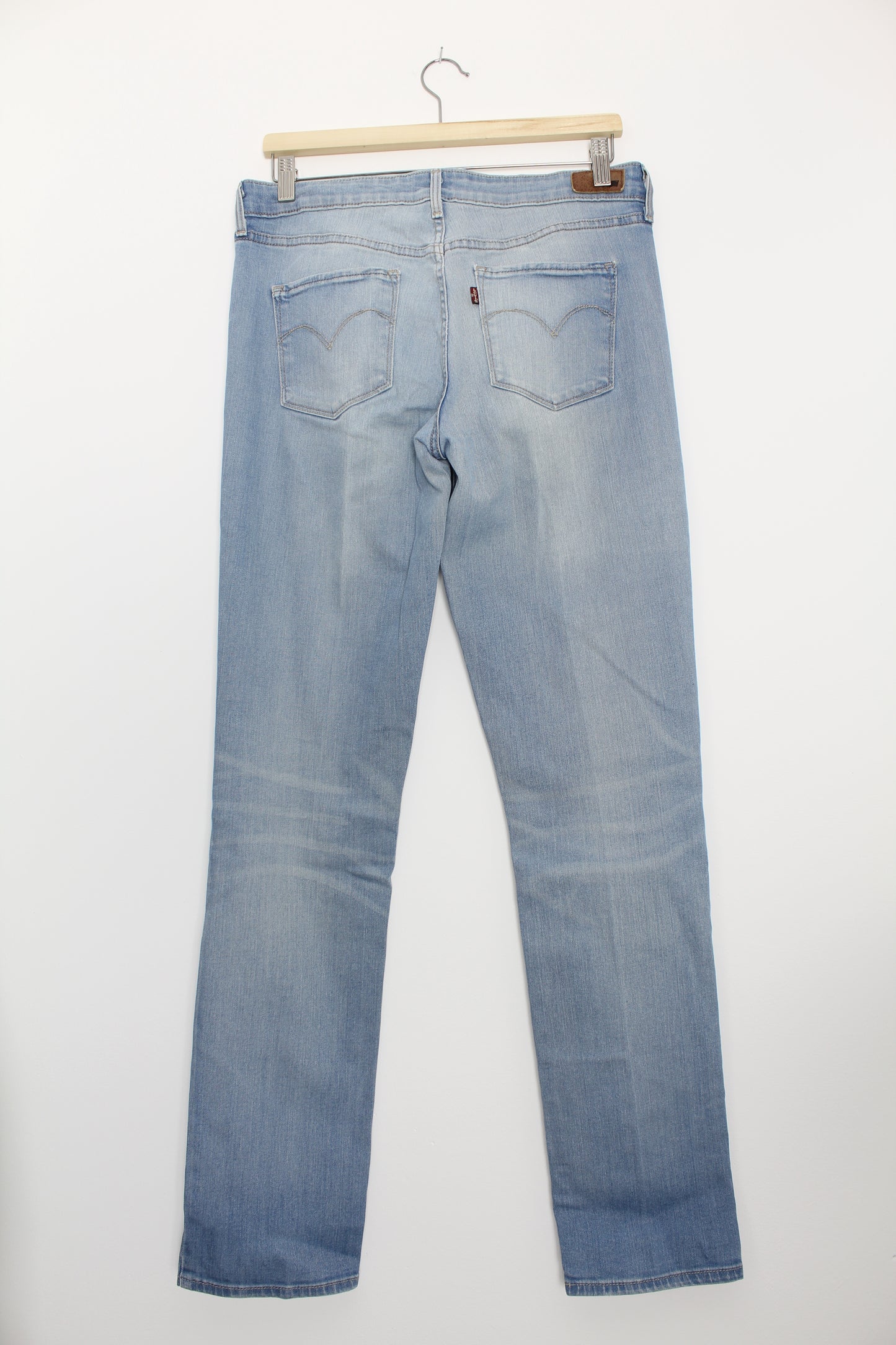 Levi's lichte denim jeans Demi Curve Mid Rise Slim Fit maat 31