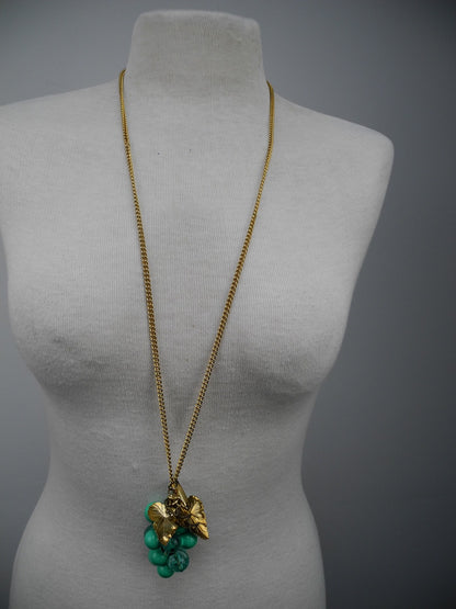 Moschino ketting met druiventros