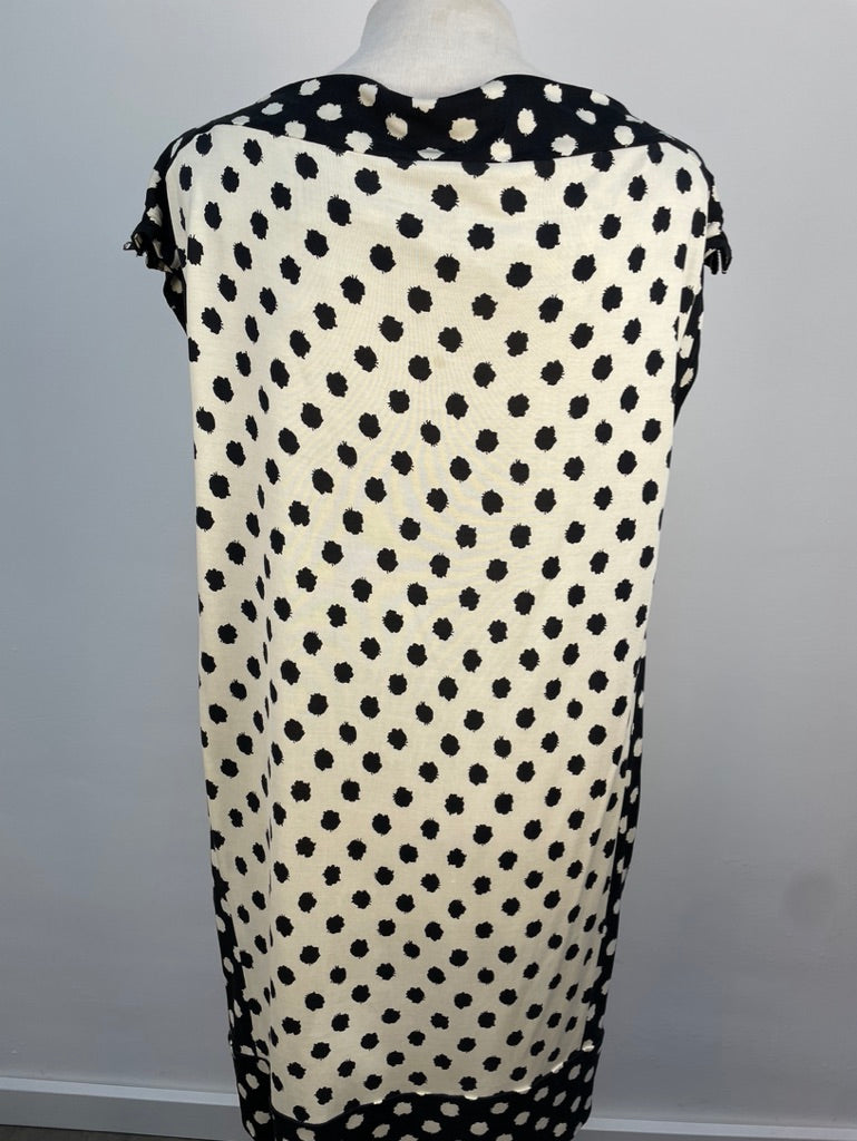 Diane von Furstenberg jurk polkadot maat 8