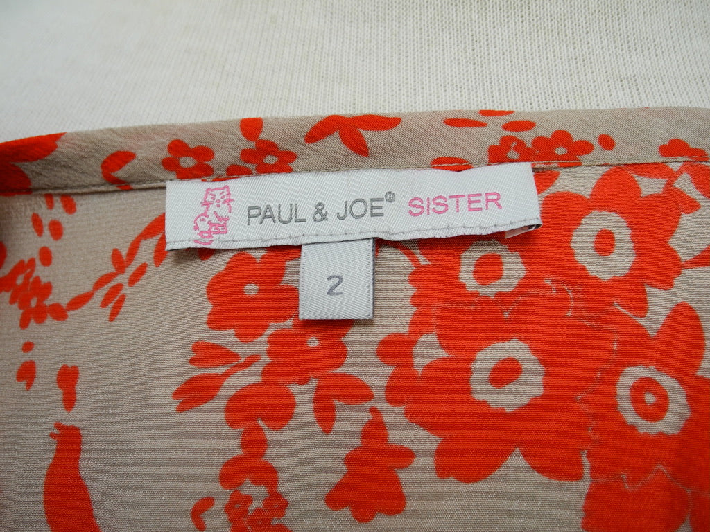 Paul & Joe Sister floral top maat 2