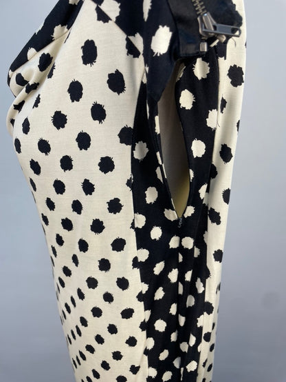Diane von Furstenberg jurk polkadot maat 8