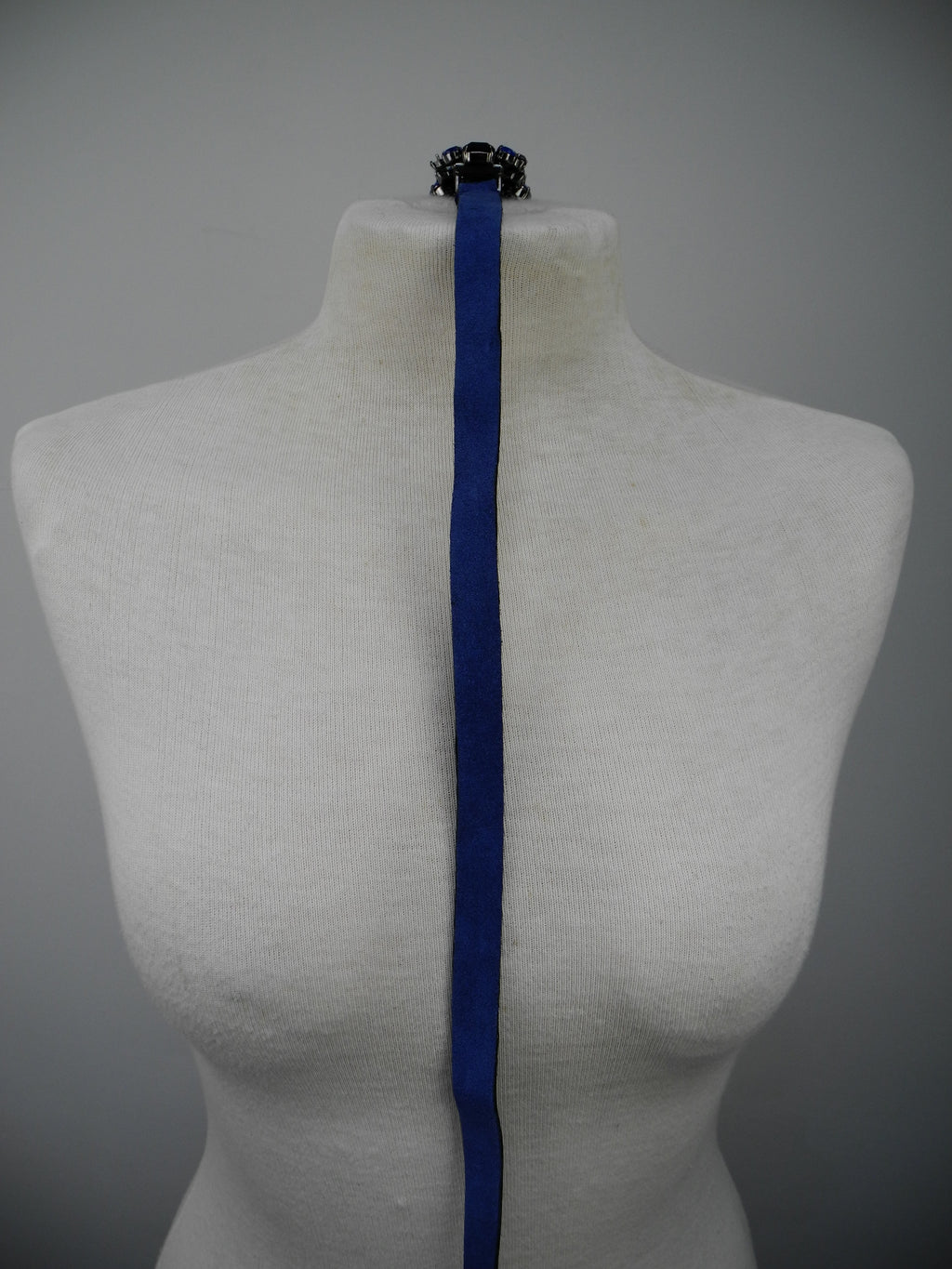 Blumarine riem met gesp blauw