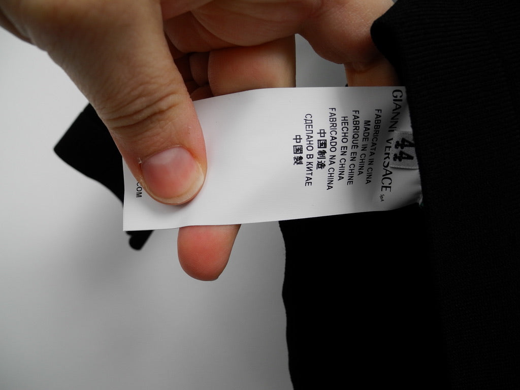 Versace Collection zwarte top maat 40