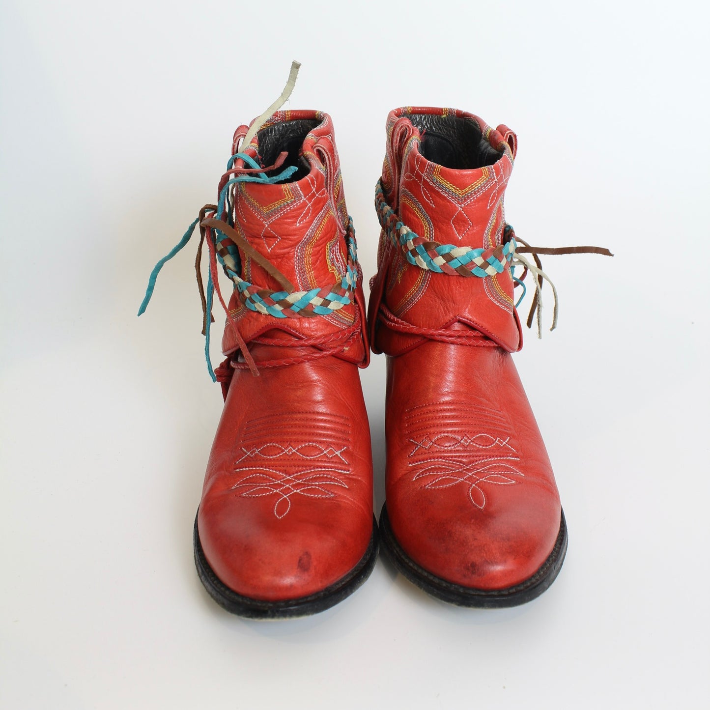 Sendra rode cowboylaarsjes maat 37