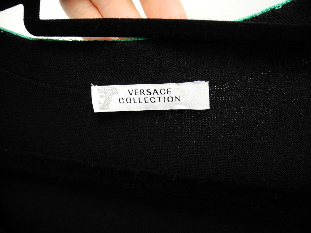 Versace Collection zwarte top maat 40