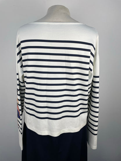 Dolce & Gabbana bretonse streep longsleeve shirt maat 42